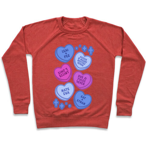 Euphoric Candy Hearts Parody Pullover