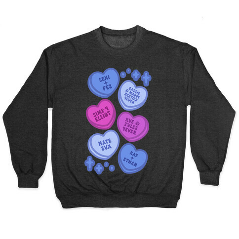 Euphoric Candy Hearts Parody Pullover