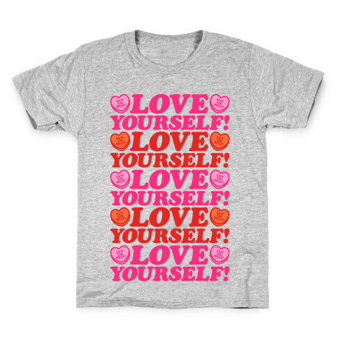  Love Yourself Love Yourself Love Yourself Kat Parody Kids T-Shirt