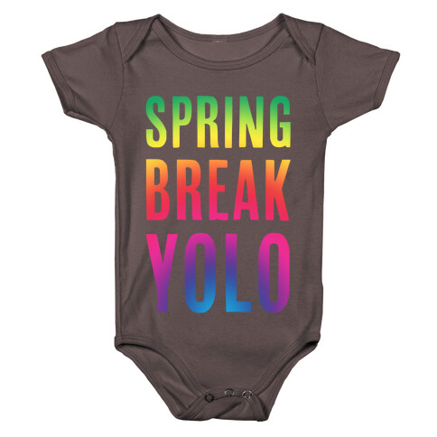 Spring Break Yolo Baby One-Piece