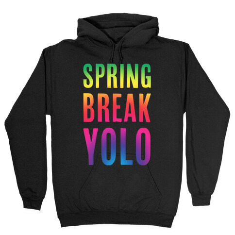 Spring Break Yolo Hooded Sweatshirt