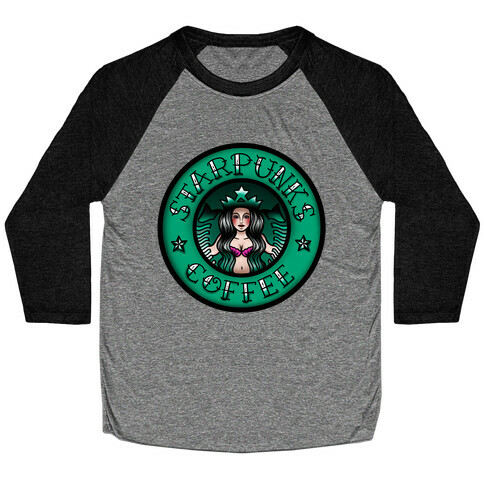 Starpunks Coffee Baseball Tee