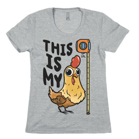 This Is My 1 Ft. Cock Womens T-Shirt