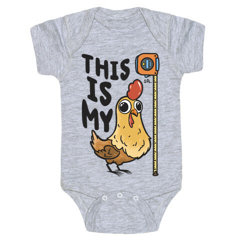 This Is My 1 Ft. Cock Baby One-Piece