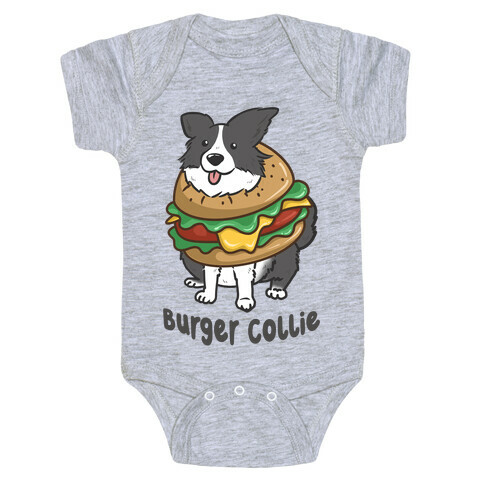 Burger Collie Baby One-Piece