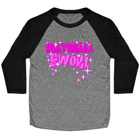 MATERIAL GWORL Baseball Tee