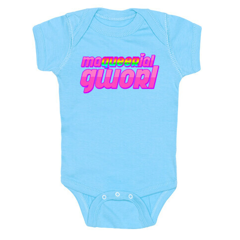 Maqueerial Gworl Baby One-Piece
