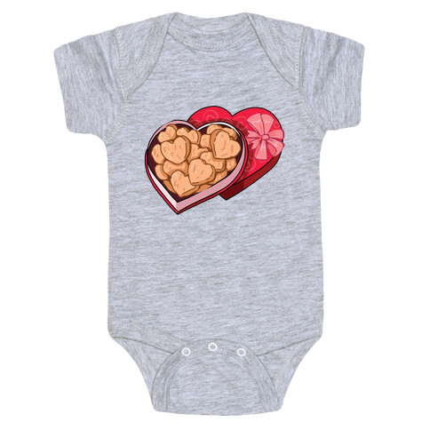 Valentine Nuggies Baby One-Piece