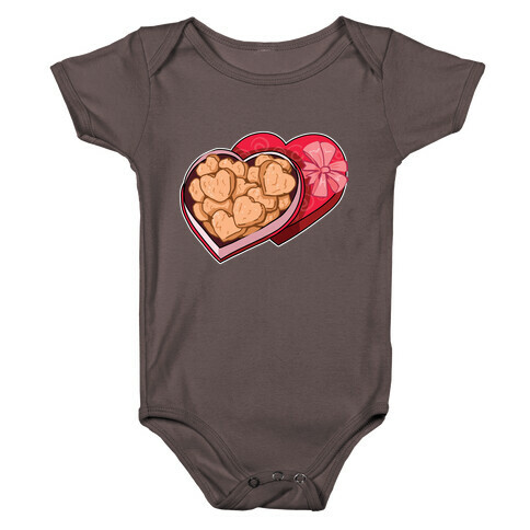 Valentine Nuggies Baby One-Piece