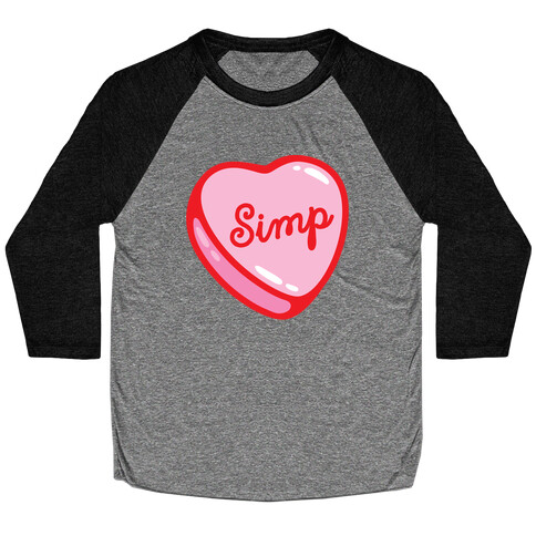 Simp Candy Heart Baseball Tee