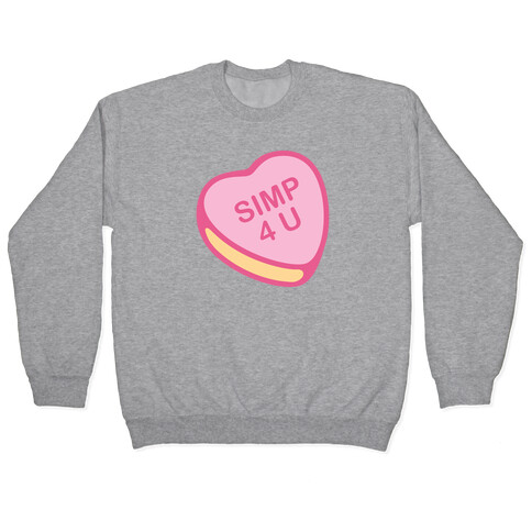 Simp 4 U Candy Heart Pullover