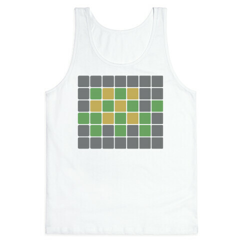 Twordle Wordle Turtle Parody Tank Top