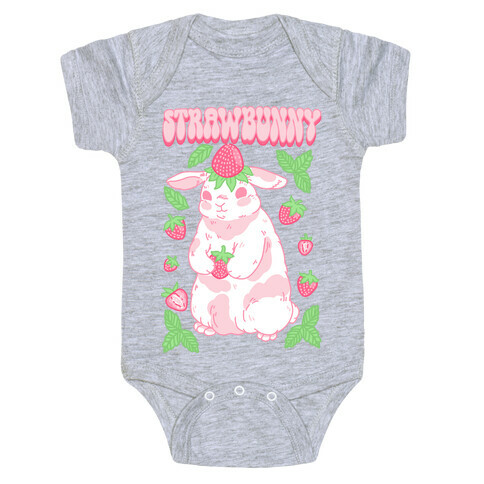 Strawbunny Baby One-Piece