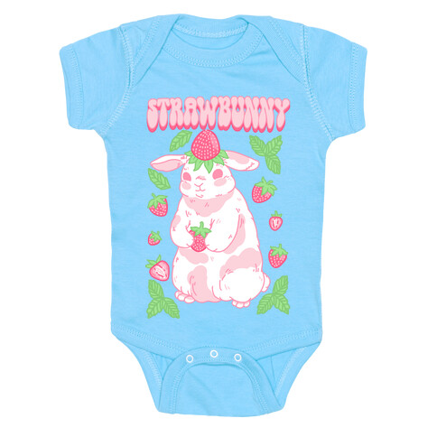 Strawbunny Baby One-Piece