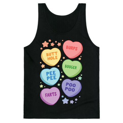 Immature Candy Hearts Tank Top