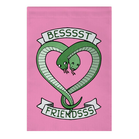 Besssst Friendsss Garden Flag