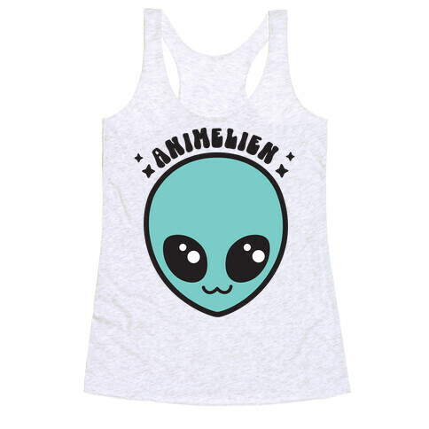 Animelien Anime Alien Racerback Tank Top