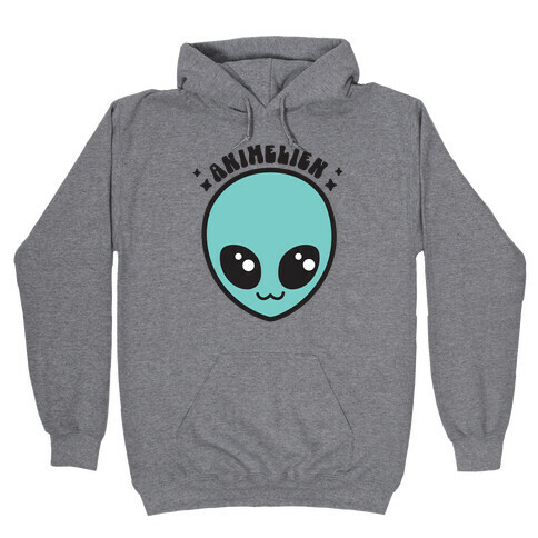 Animelien Anime Alien Hooded Sweatshirt