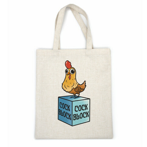 Cock Block Casual Tote