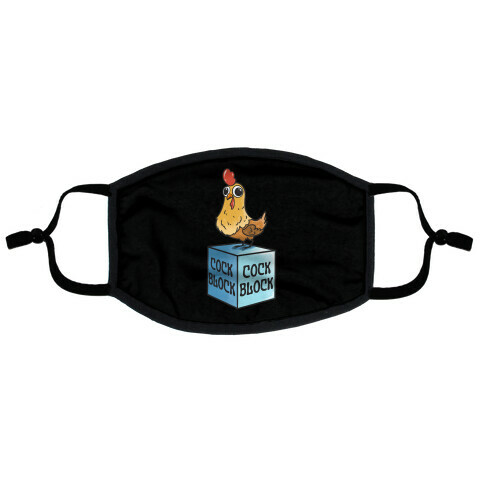 Cock Block Flat Face Mask