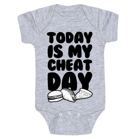 Today is my Cheat Day Baby One-Piece