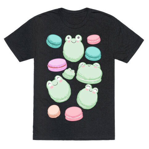 Frog Macarons Pattern T-Shirt
