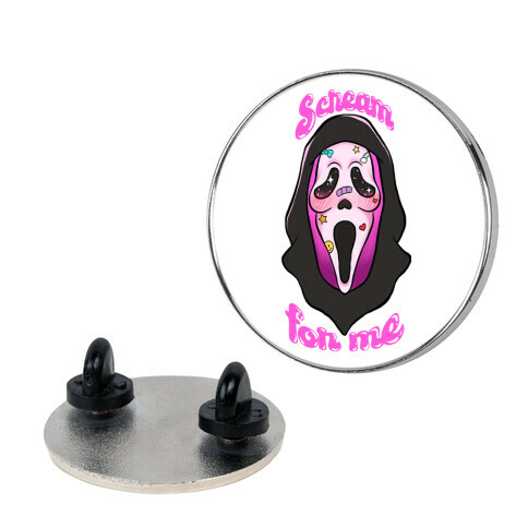 Scream For Me Pin