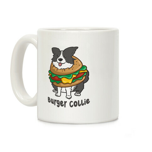 Burger Collie Coffee Mug