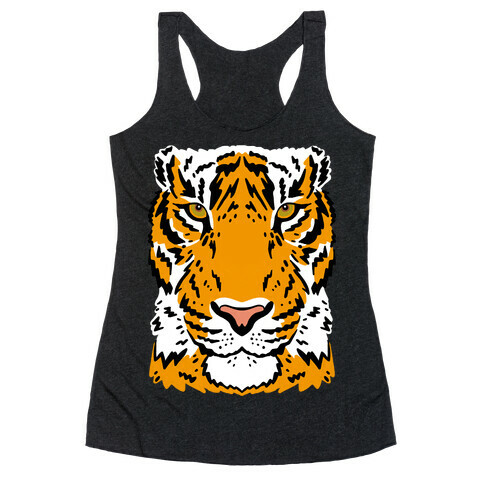 Tiger Stare Racerback Tank Top