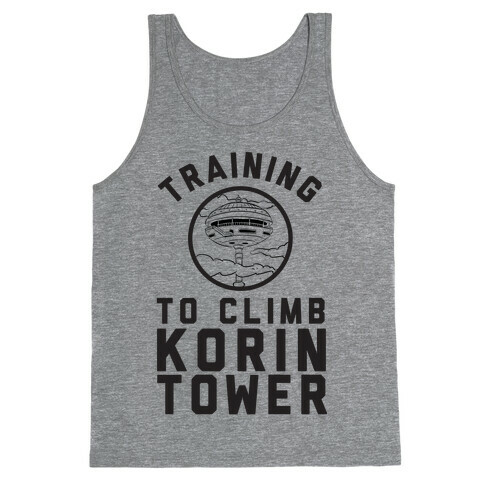 Training To Climb Korin Tower Tank Top