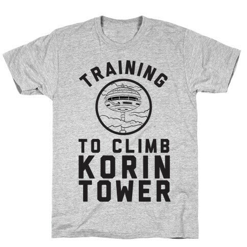 Training To Climb Korin Tower T-Shirt