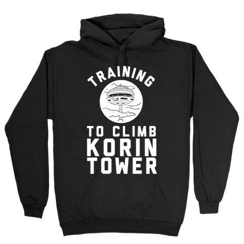 Training To Climb Korin Tower Hooded Sweatshirt