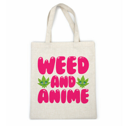 Weed And Anime  Casual Tote