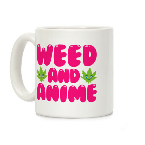 Weed And Anime  Coffee Mug