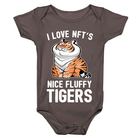 I Love NFT's (Nice Fluffy Tigers) Baby One-Piece