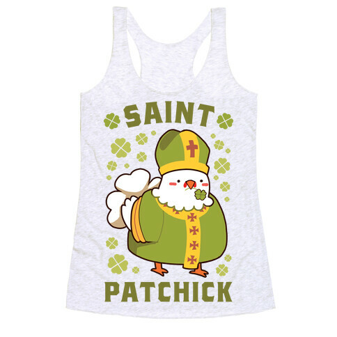 Saint Patchick Racerback Tank Top