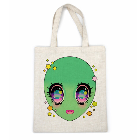 Anime Eyes Alien Casual Tote