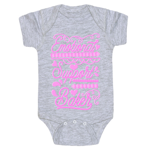 Emotional Support Baker Baby One-Piece