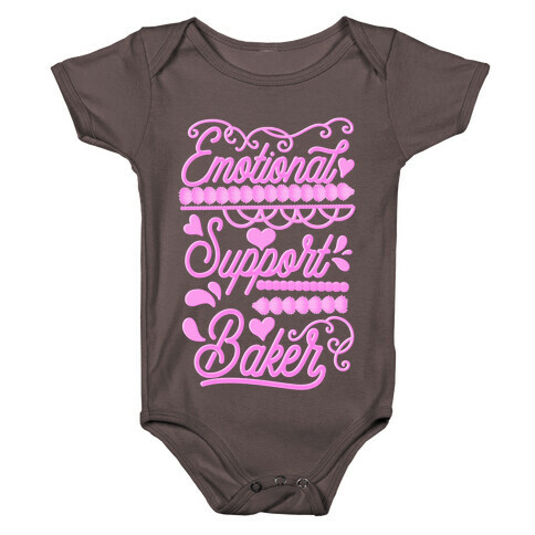 Emotional Support Baker Baby One-Piece