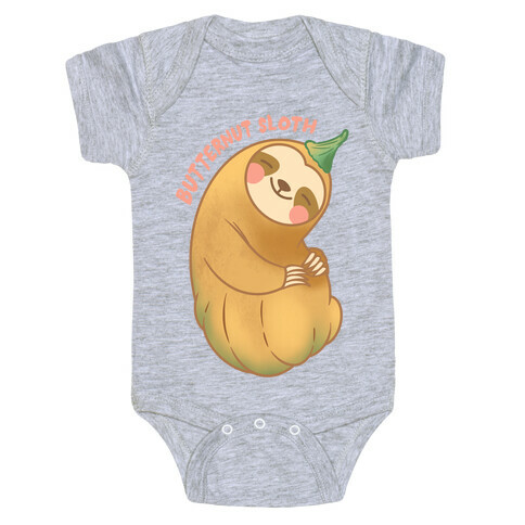 Butternut Sloth Baby One-Piece