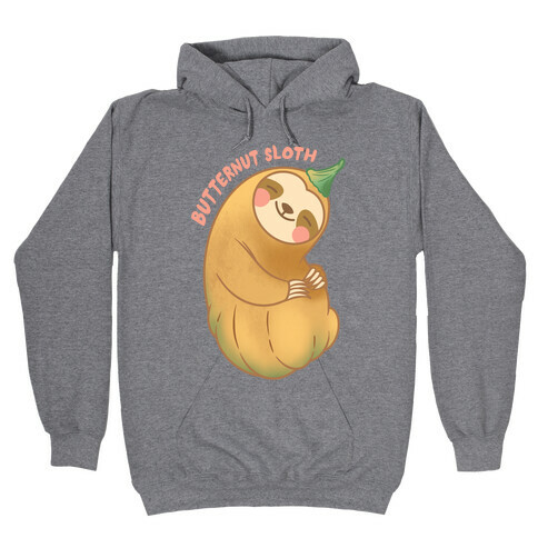 Butternut Sloth Hooded Sweatshirt