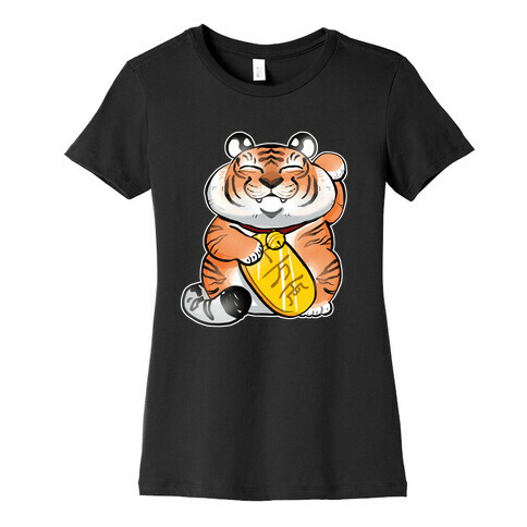 Lucky Tiger Womens T-Shirt