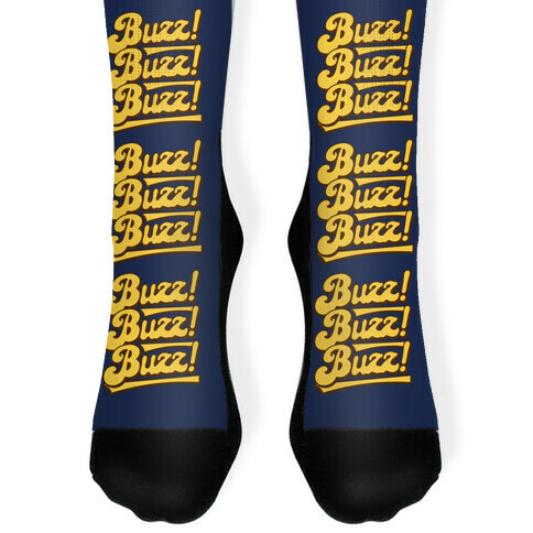 Buzz Buzz Buzz Parody Sock