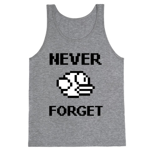 Never Forget (Flappy Bird) Tank Top