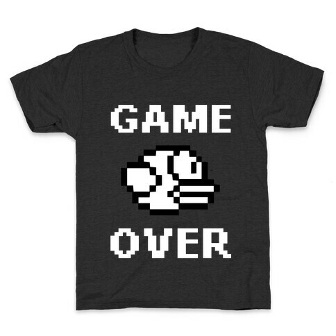 Game Over (Flappy Bird) Kids T-Shirt