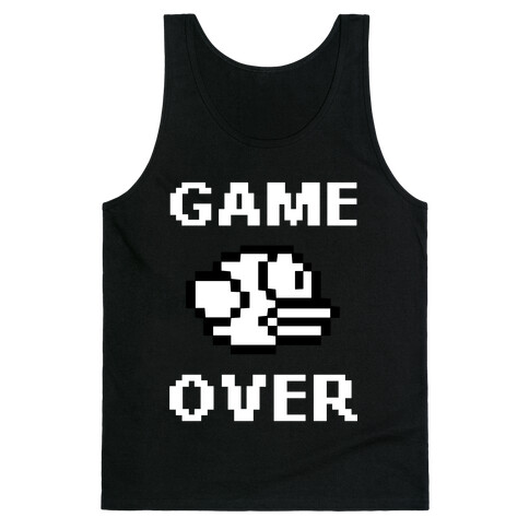 Game Over (Flappy Bird) Tank Top