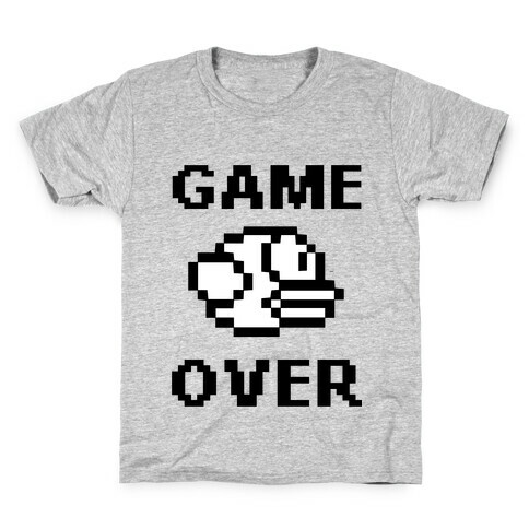 Game Over (Flappy Bird) Kids T-Shirt