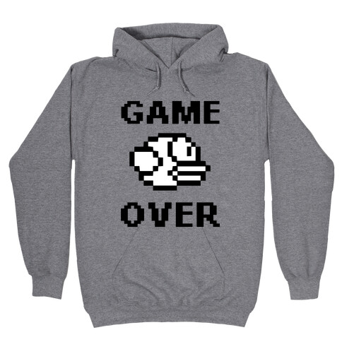 Game Over (Flappy Bird) Hooded Sweatshirt