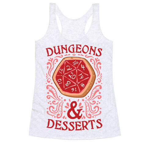 Dungeons & Desserts Racerback Tank Top