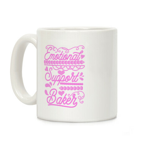 Emotional Support Baker Coffee Mug